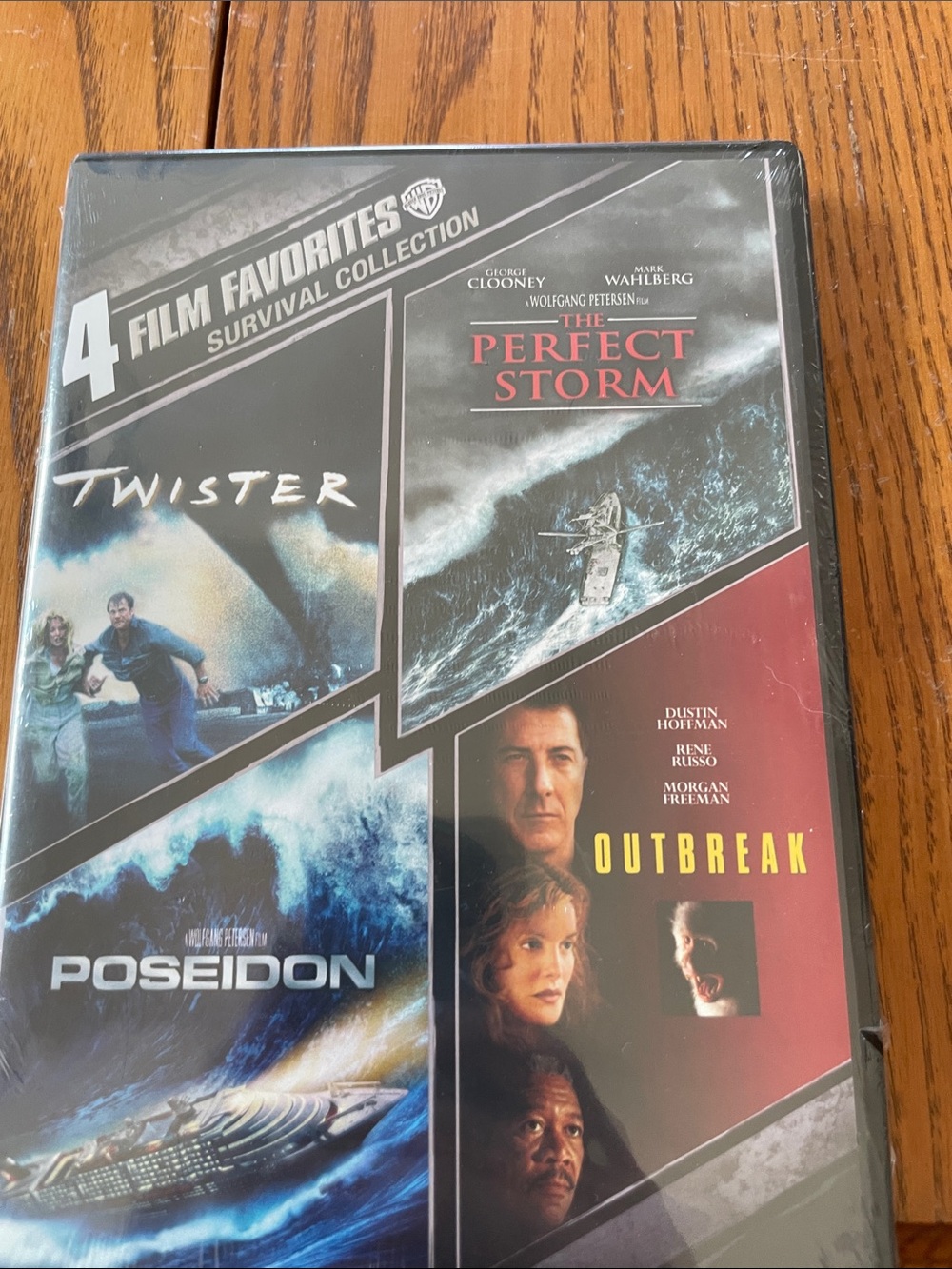 4 Film Favorites Survival Collection - Black/Red DVD Box Set